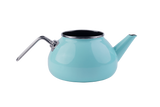 Eine blaue Teekanne