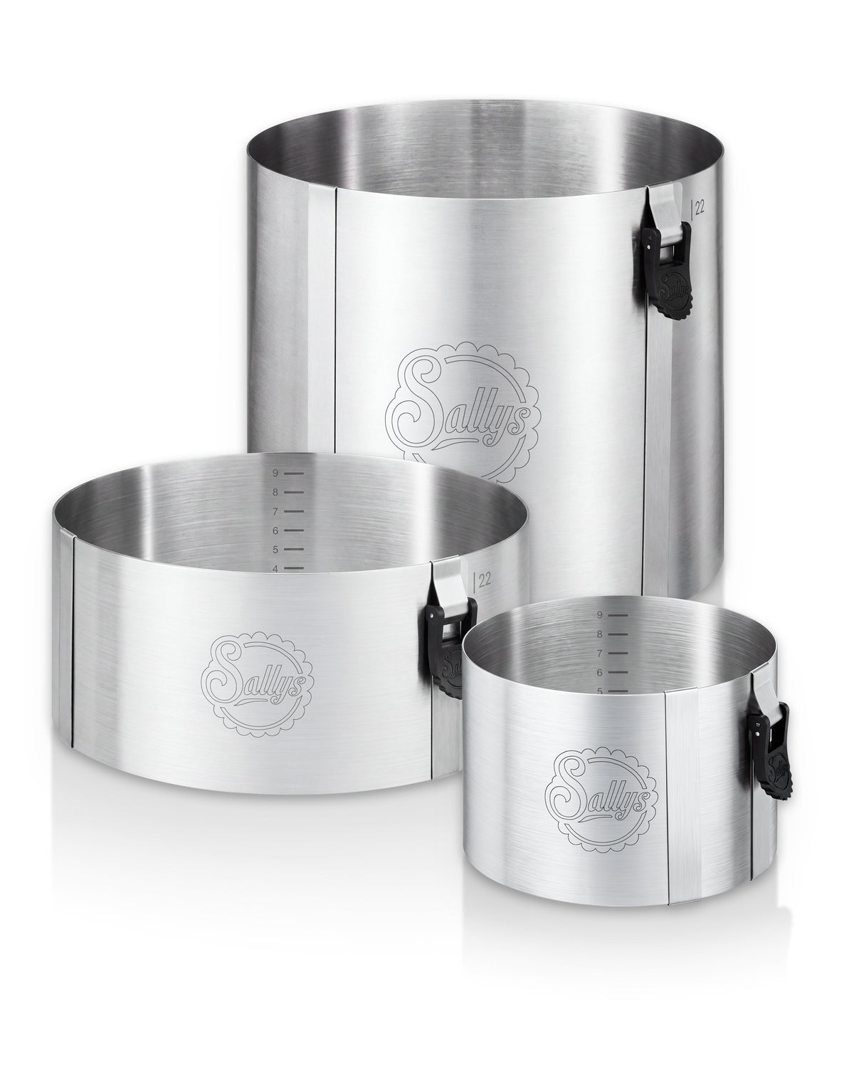 Sallys Tortenring 3er Set