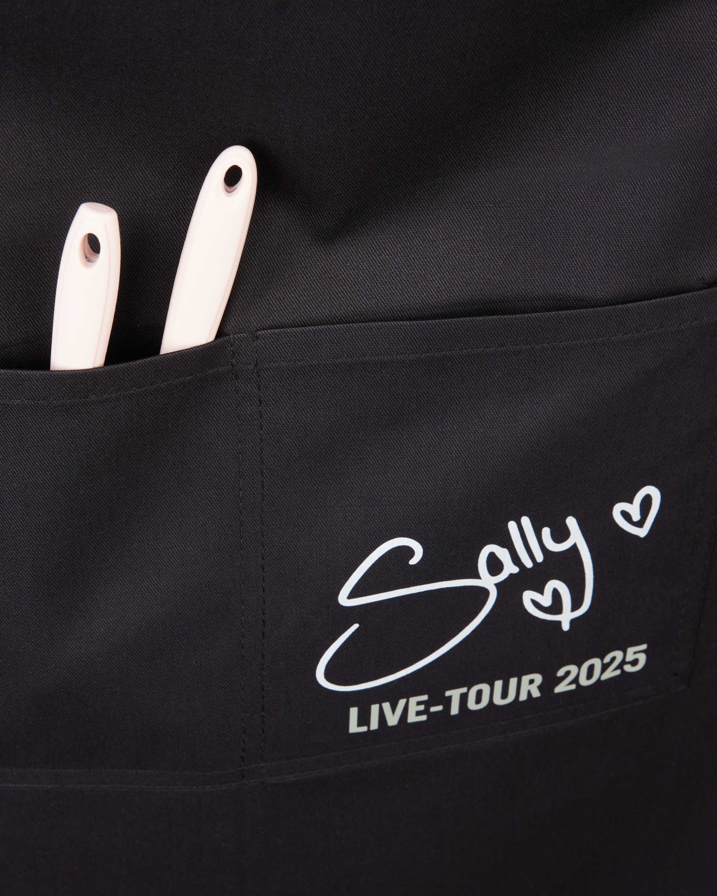 Sallys Live-Tour Schürze