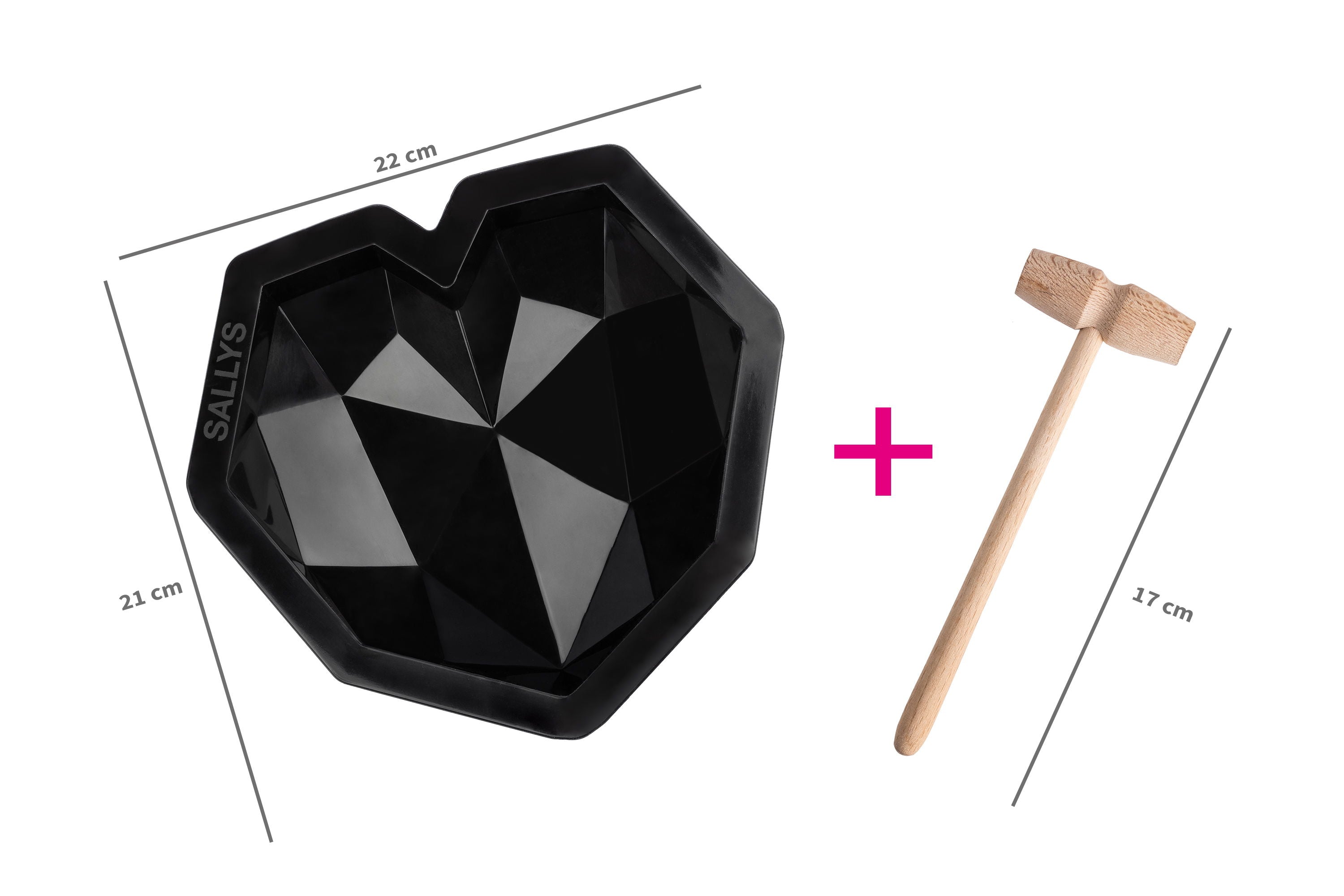 Sallys Valentinstagsherz Set