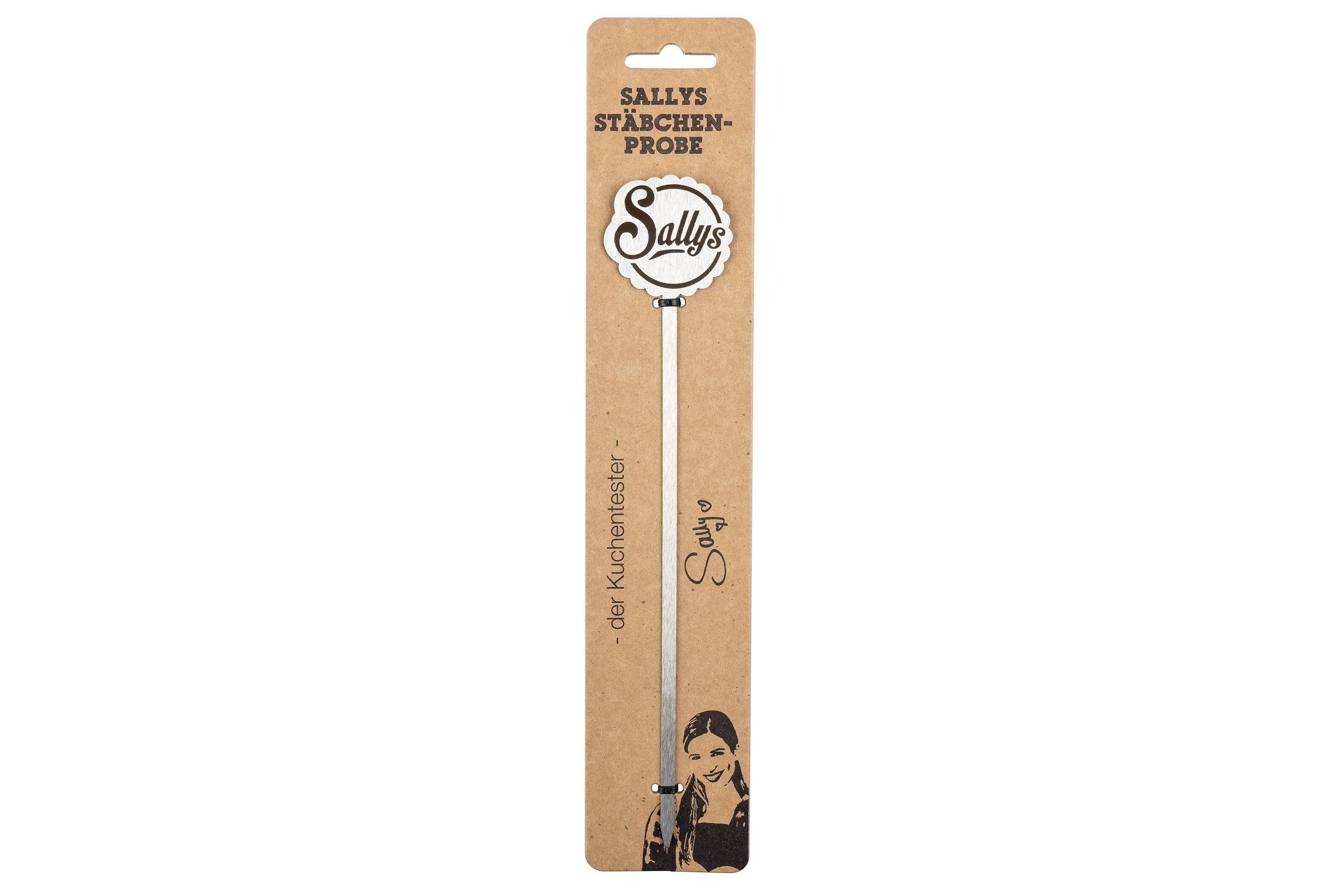 Sallys Kuchentester-Stäbchenprobe