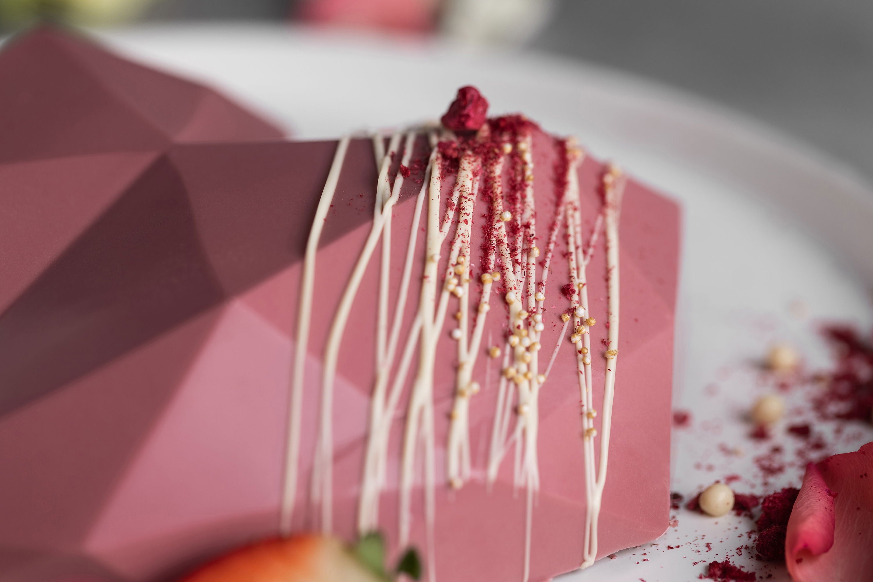 Sallys 3D Diamant-Herz Silikonbackform