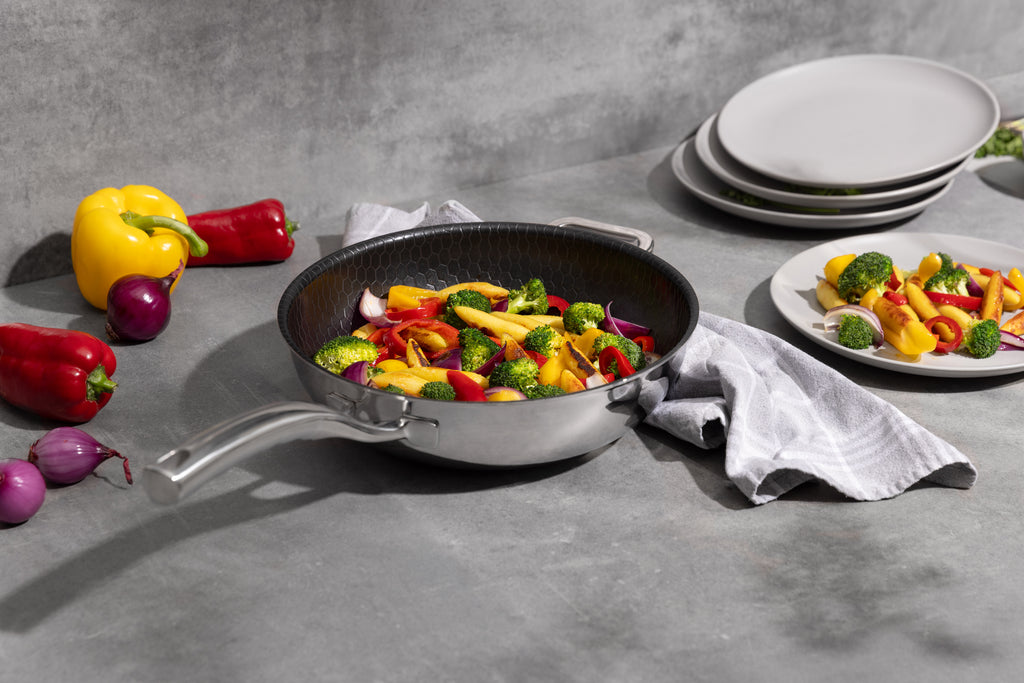 Wabenpfanne mit Gemüse 