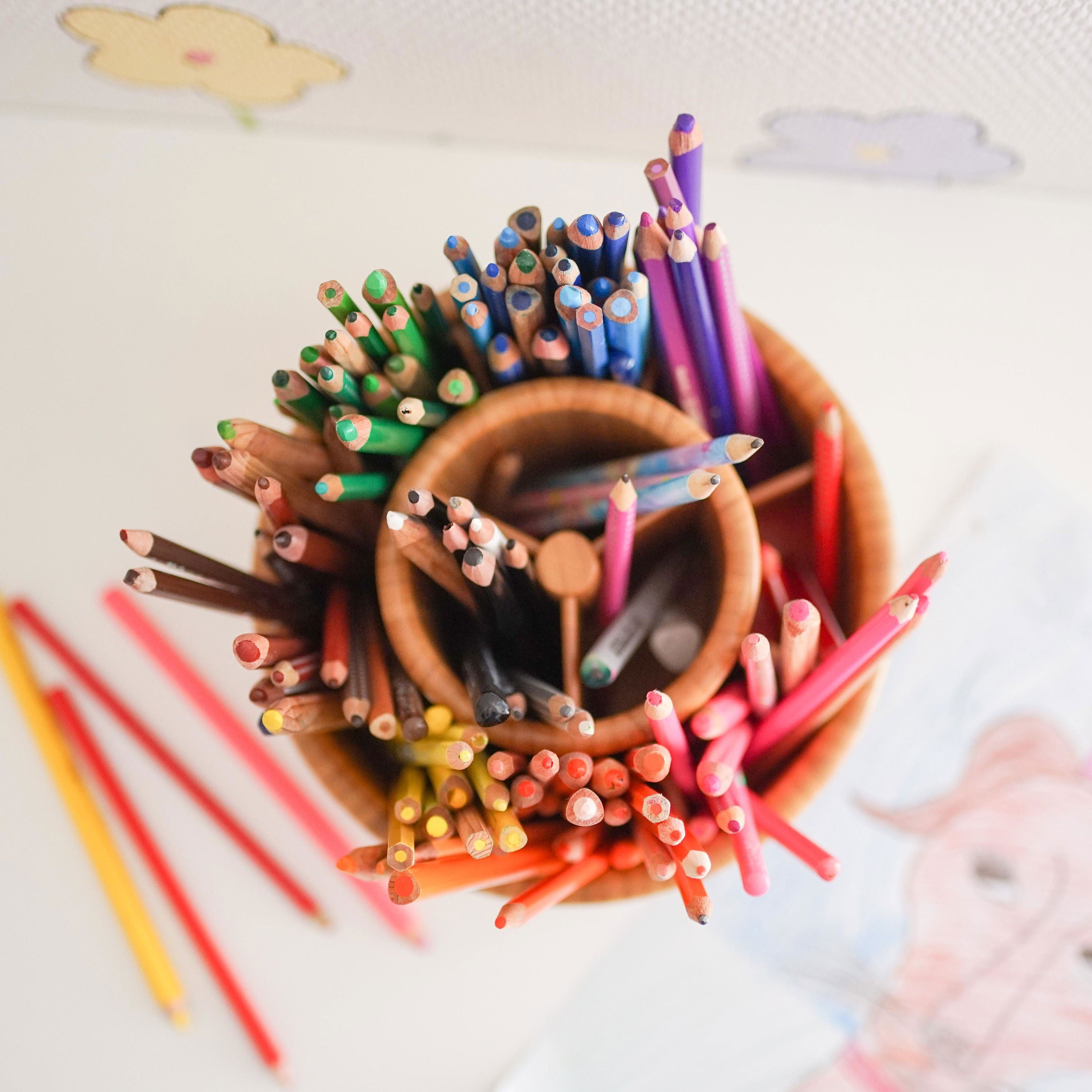 Sallys Bambus Werkzeugrondell