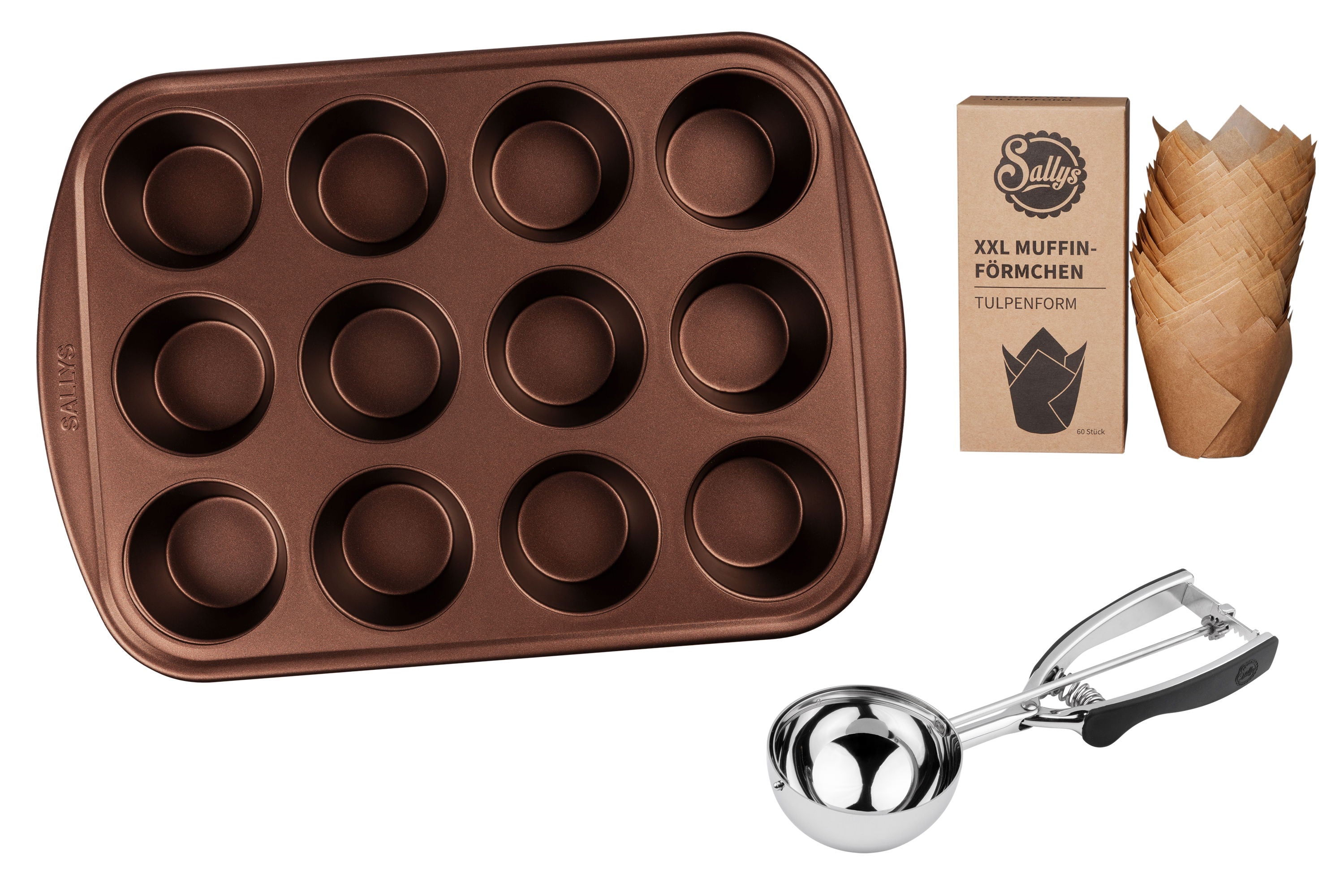Sallys XXL-Muffin-Set